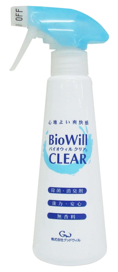 【フレブルのシワ・お肌のお手入れに】バイオウィルクリア スプレー 300ml | デリケートなフレンチブルドッグのための安心・強力消臭除菌